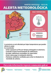 mapa frio
