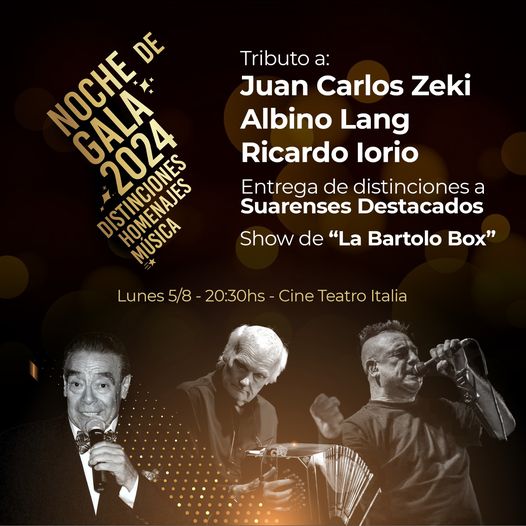 Noche de gala 6 de agosto
