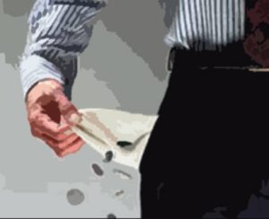 bolsillo dinero