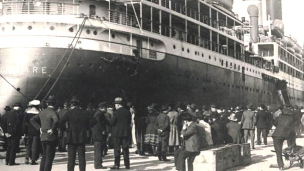 Barcos inmigrantes pagina