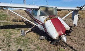 Caida avioneta jubilados ilesos