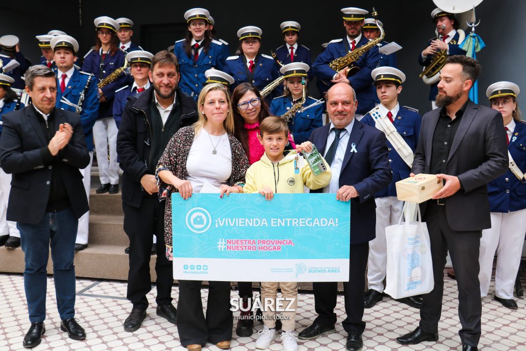 entrega de casas en coronel suarez