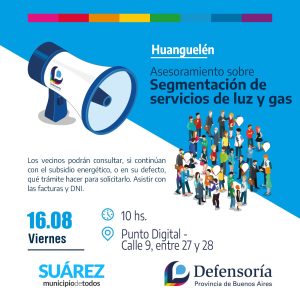 Defensoria asesoramiento tarifas servicios