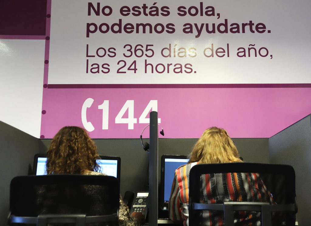 linea 144 violencia de genero