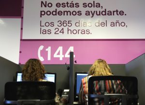 linea 144 violencia de genero