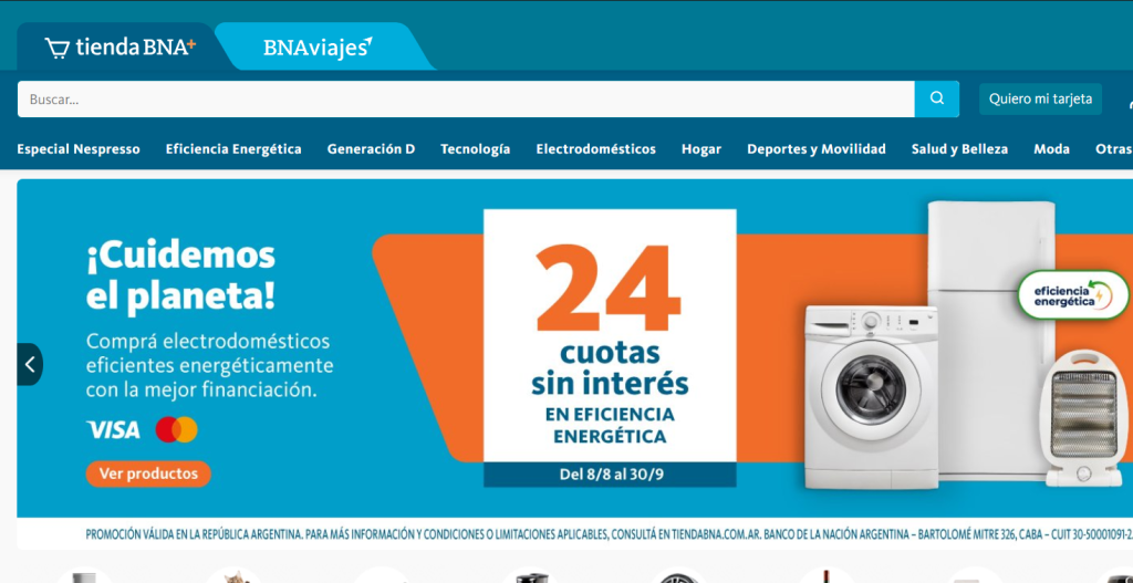 promo tienda bna 24 cuotas sin interes