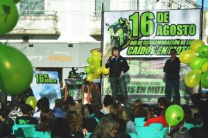 16 agosto dia de los caidos en motos