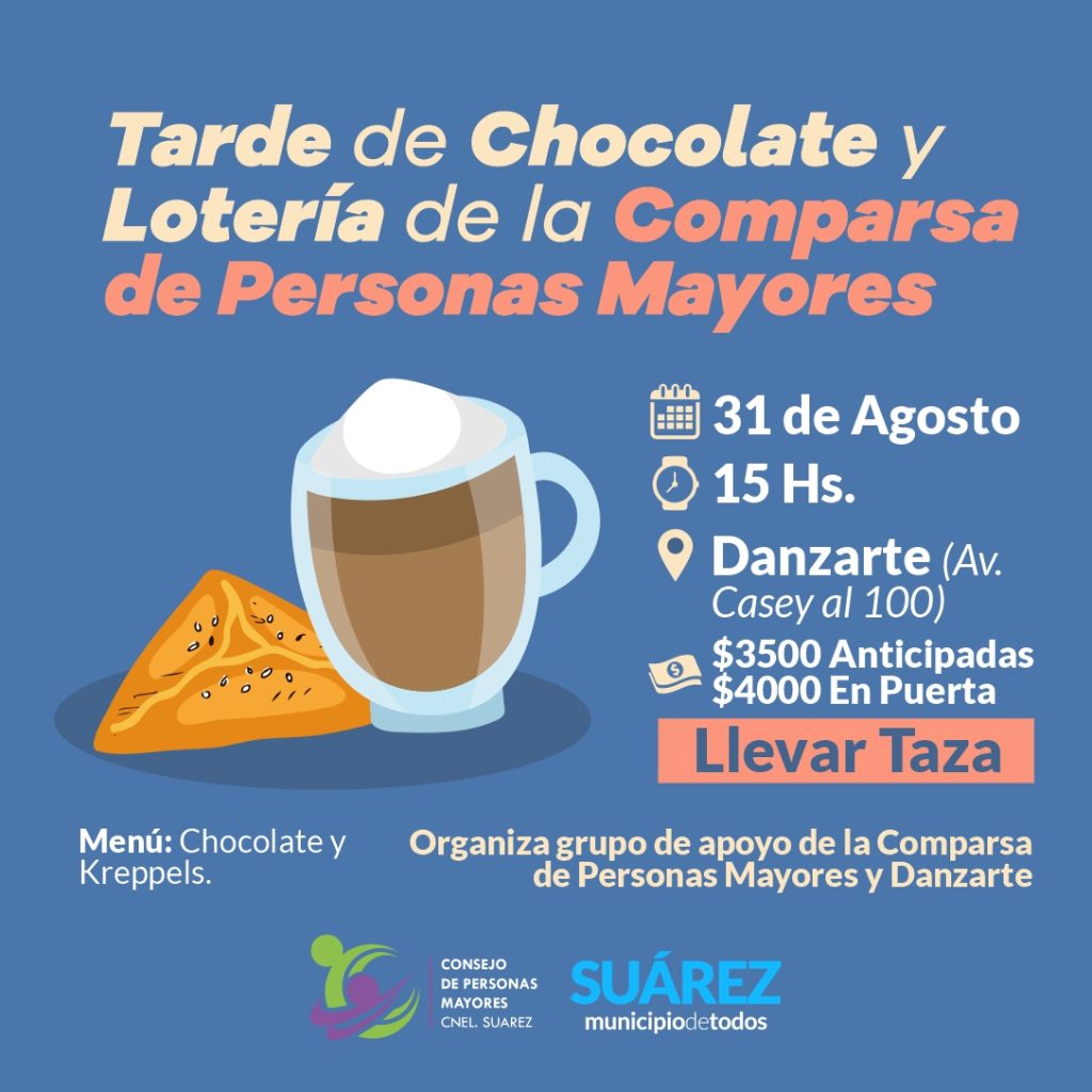 Tarde de Chocolate y Lotería de la Comparsa de Personas Mayores