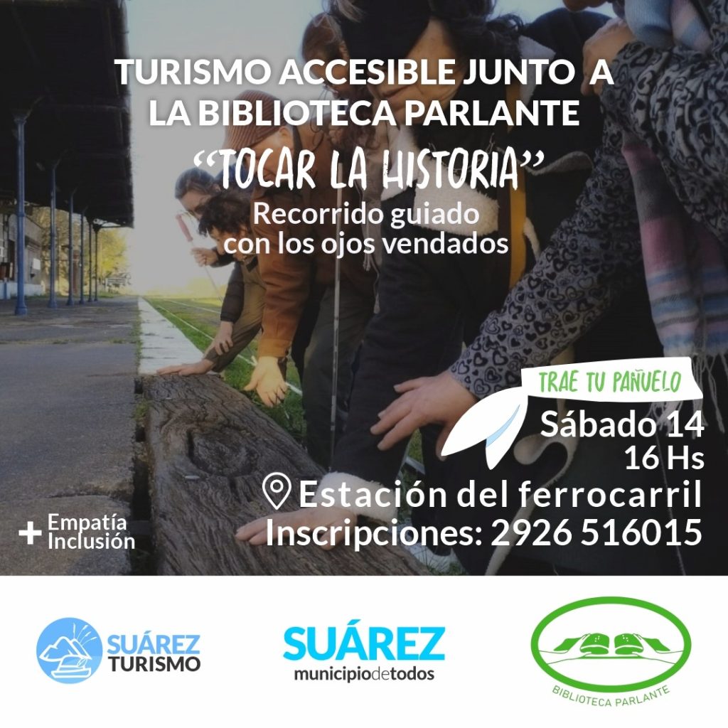 Recorrido histórico con los ojos vendados por la Estación de Ferrocarril