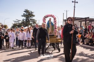 Pueblo Santa María se volcó a las calles para festejar la Kerb