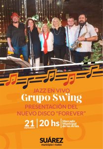 Grupo Swing, presenta su nuevo disco “Forever” en el Mercado