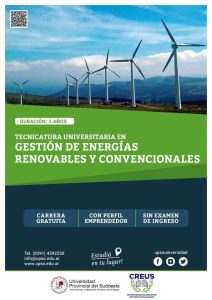 Tecnicatura Universitaria en Gestión de Energías Renovables Convencionales