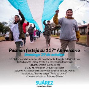 117º aniversario con una jornada llena de actividades y tradición