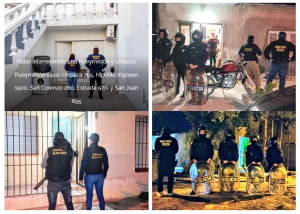 Duro golpe al tráfico de drogas. Decisión municipal y con policías de la región