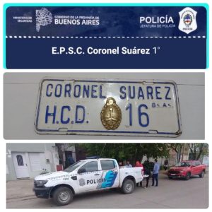 Policía Comunal realizó allanamiento por infracción art. 83 de la ley 8031