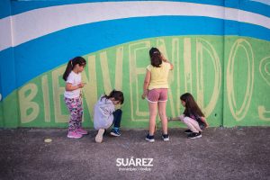 Se realizó un bellísimo mural en el Anfiteatro de Santa Trinidad
