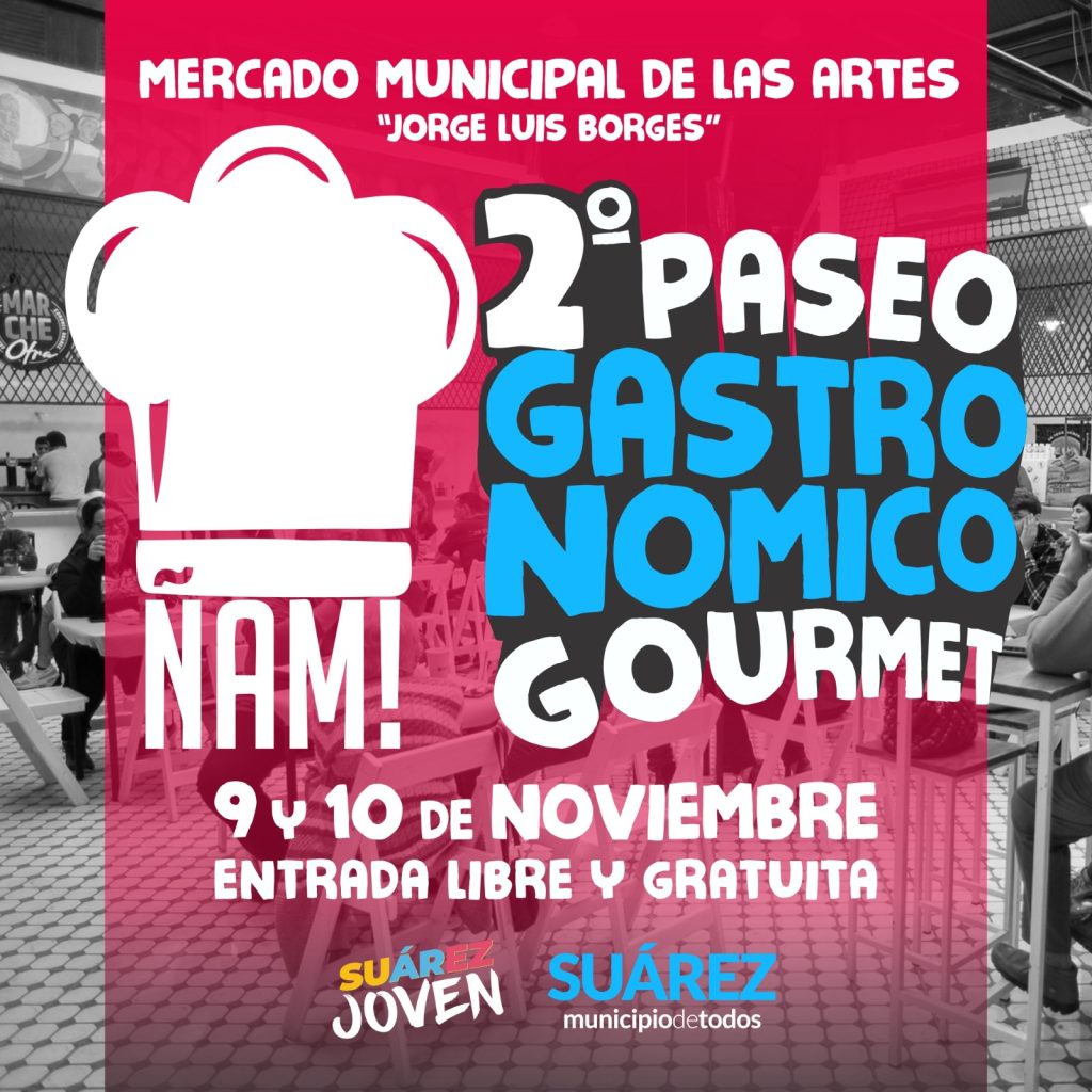 Llega la 2° edición del Paseo Gastronómico Gourmet que conquistó C. Suárez