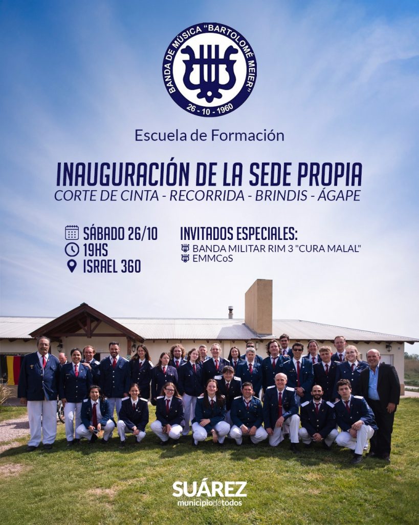 Gran inauguración de la sede de la Escuela de Formación Musical de la Banda