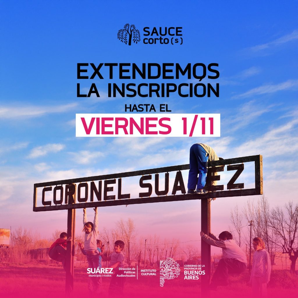 Última oportunidad para ser parte del Festival de Cine Sauce Corto(s)