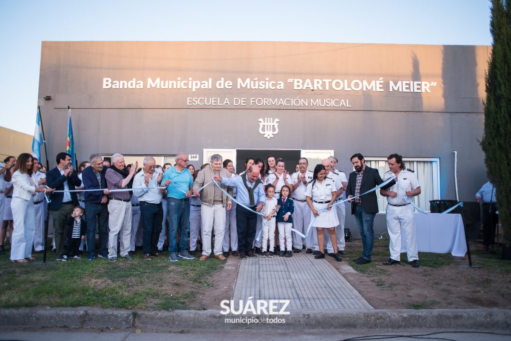 La Banda Municipal Bartolomé Meier inauguró la sede de su Escuela