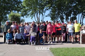 Gran cantidad de vecinos participaron de la Corre Caminata Toro Merlo