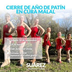 Escuela Municipal de Patín invita a un espectacular show de cierre
