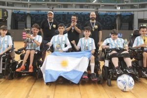 El powerchair fútbol avanza a pasos agigantados en Argentina