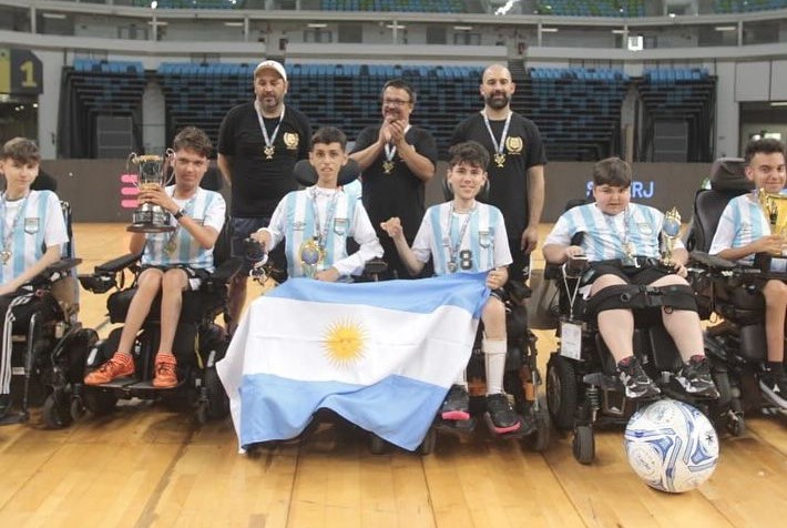 El powerchair fútbol avanza a pasos agigantados en Argentina