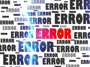 error