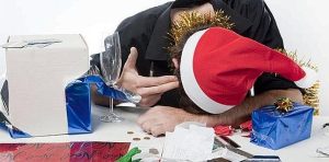 diciembre estres fiestas