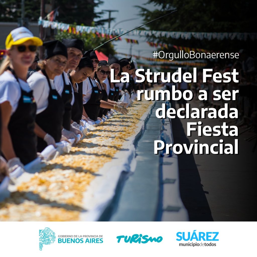 Tras gestiones, la Strudelfest va rumbo a ser declarada Fiesta Provincial