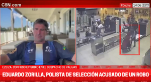 Acusan a un conocido polista suarense de robar una mochila en Ezeiza