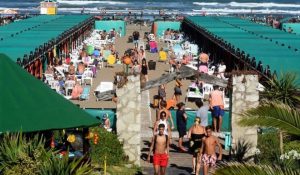 Playa carpas