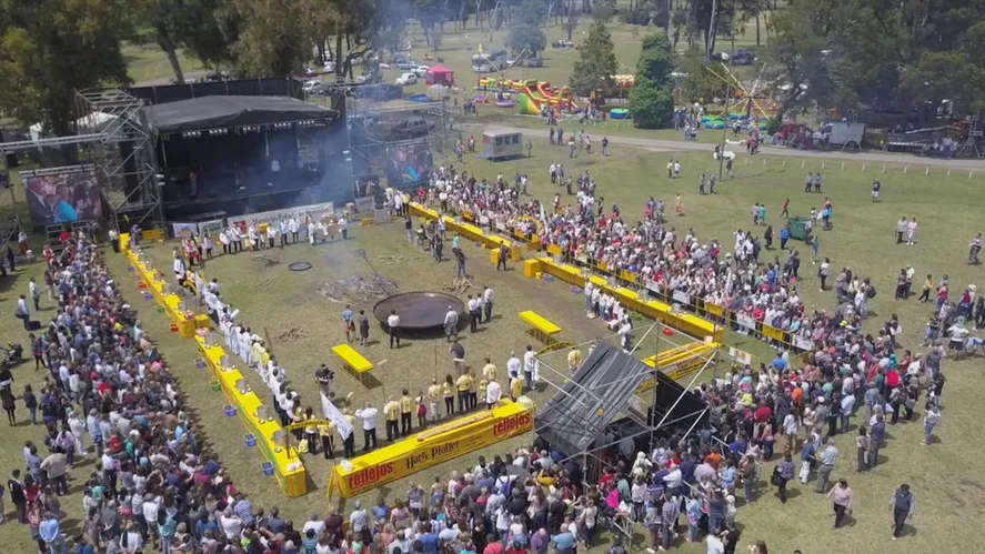 El programa que incluirá la omelette gigante, para celebrar un nuevo aniversario