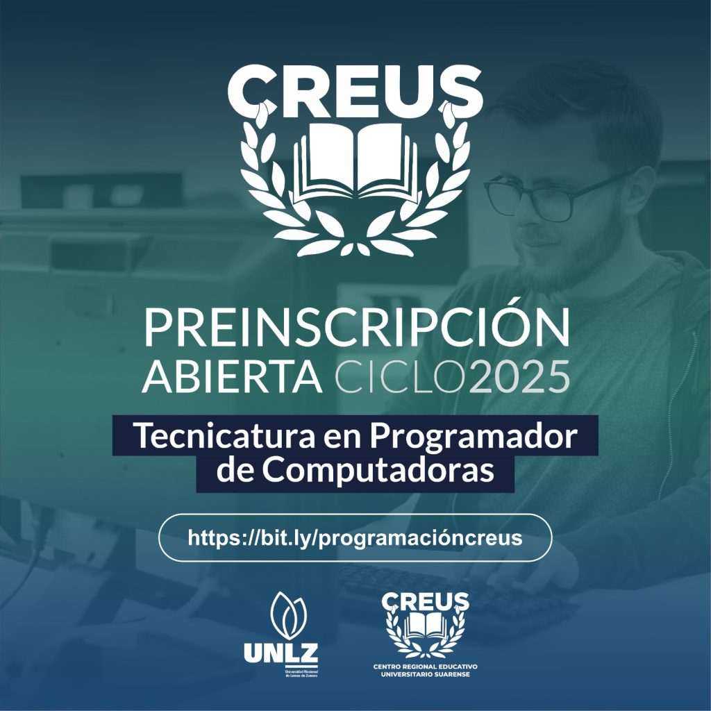 Pre-Inscripción a la Tecnicatura en Programador de Computadores