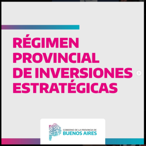 Las claves del promulgado Régimen Provincial de Inversiones Estratégicas (RPIE)