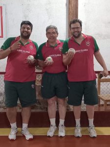 Bochas ASB: Deportivo Sarmiento es el campeón en primera categoría por tríos