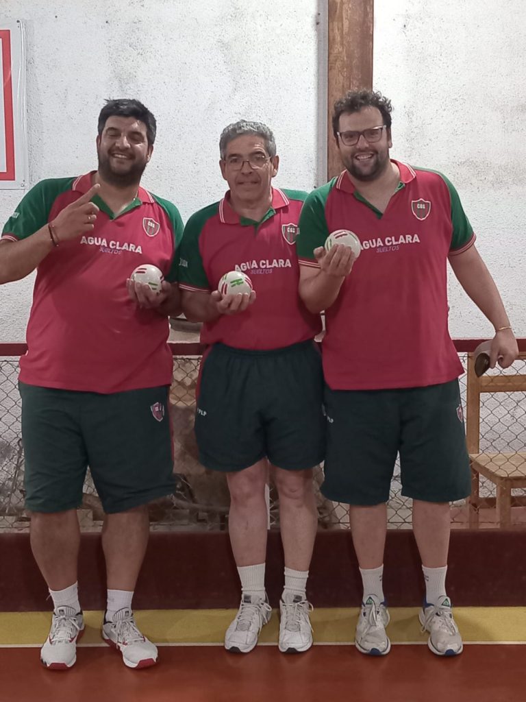 Bochas ASB: Deportivo Sarmiento es el campeón en primera categoría por tríos