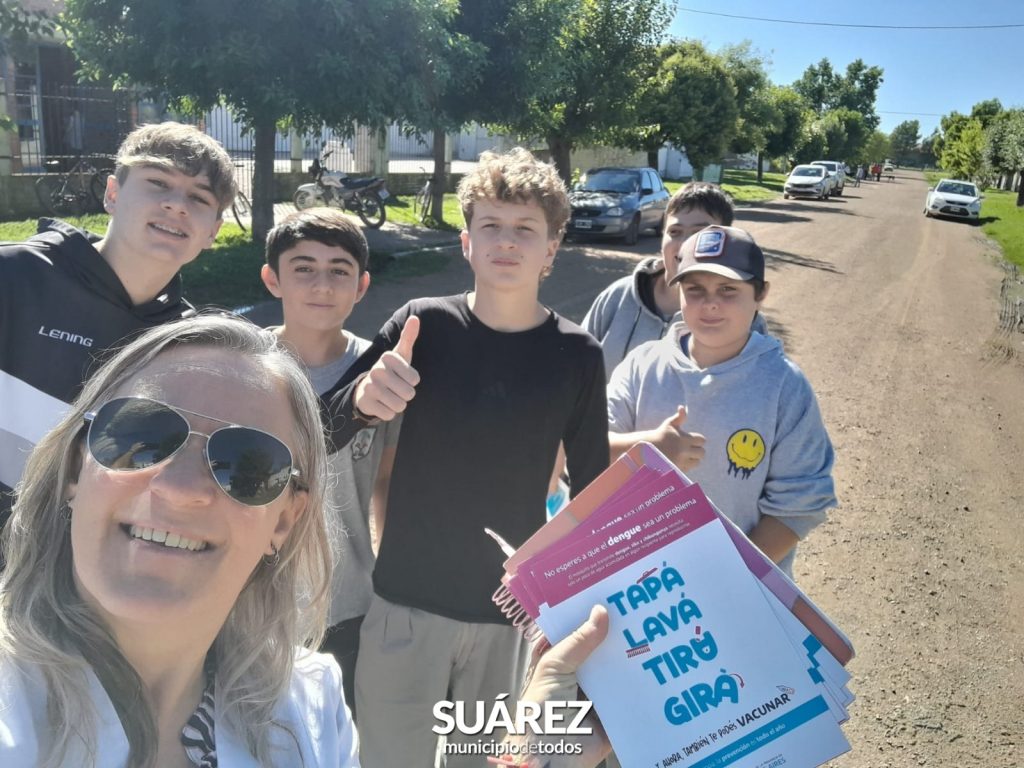 Jóvenes comprometidos trabajan por la salud de su comunidad