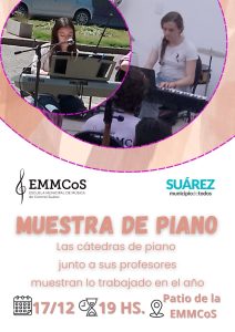 Durante dos semanas, los cierre de año de las cátedras de la EMMCOS