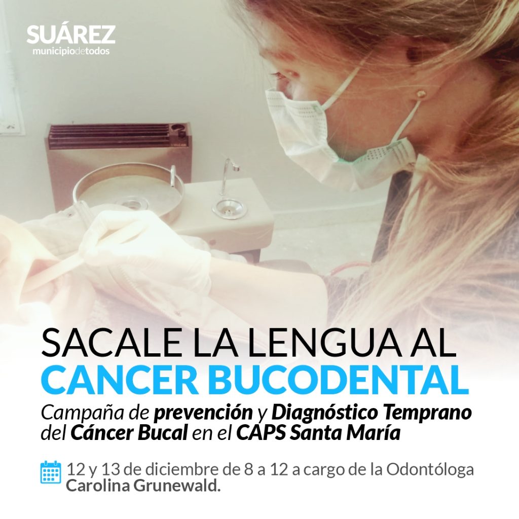 Campaña de prevención y diagnóstico temprano del cáncer bucodental