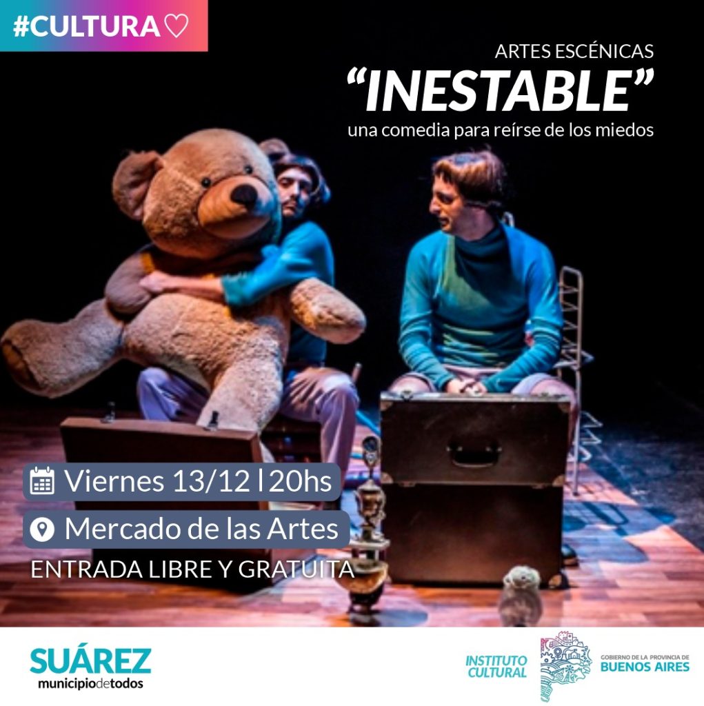 Presentan "Inestable", una comedia para reírse de los miedos