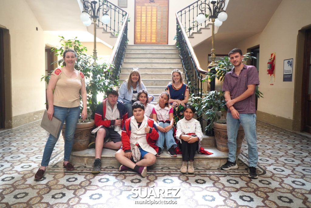 Alumnos de la Escuela Especial N° 501 visitaron el Palacio Municipal
