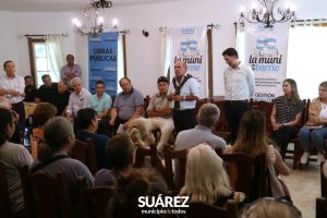 Moccero puso en funciones al nuevo delegado de Villa La Arcadia