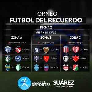 Se completó la primera del tradicional torneo de veteranos