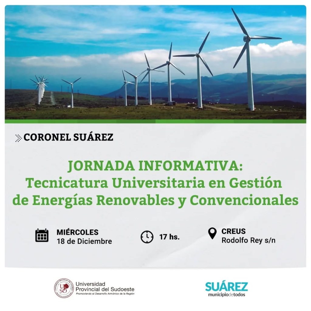 Tecnicatura Universitaria de Energías Renovables y Convencionales