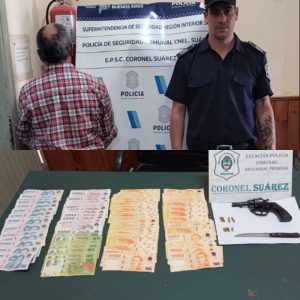 Detienen a un hombre por asaltar y disparar en una agencia de loteria