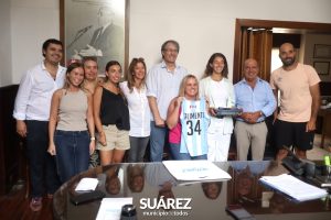 El pueblo de Coronel Suárez distinguió a Catalina Alimenti, la Leona suarense