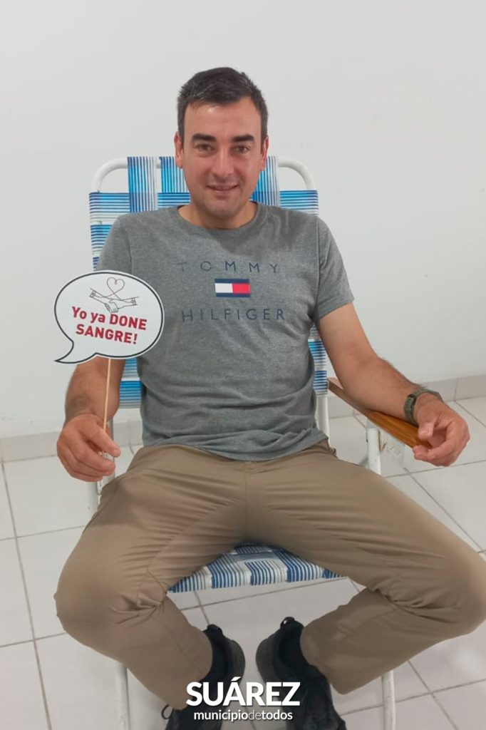 Campaña de donación de sangre y proyecto de vacunatorio