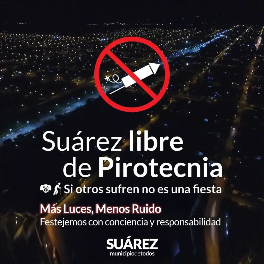 Más luces, menos ruido: Festejar con conciencia y responsabilidad
